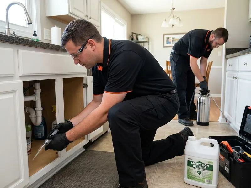 Cockroach Elimination and Sanitation Defense in Blacklick, OH