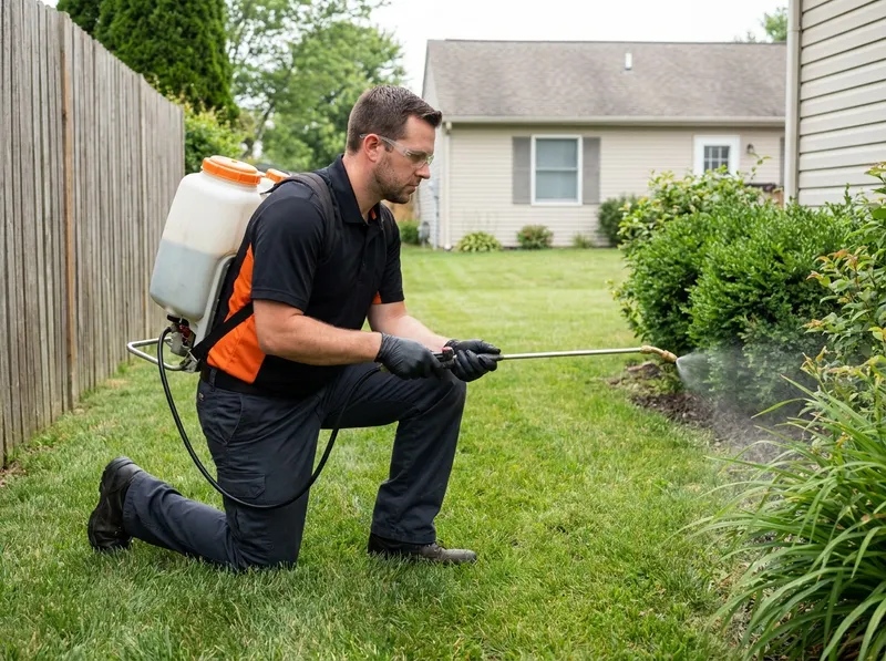 Tick and Mosquito Perimeter Suppression in Blacklick, OH